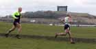 Males 35 to 64 with the backdrop of Penshaw Monument, BMAF Cross Country, Herrington, Sunderland.